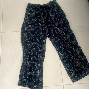 Grade & Gather Navy printed pant